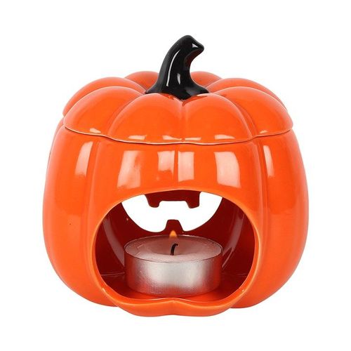 Orange Jack-O-Lantern Oil Burner - Oil Burner - Inspired Creative Gifts