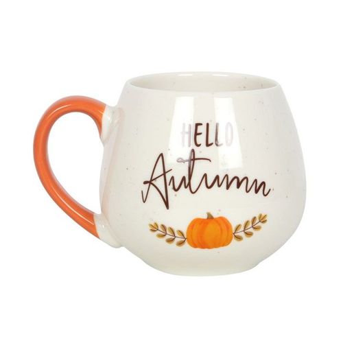 Hello Autumn Rounded Mug - Mugs - Inspired Creative Gifts