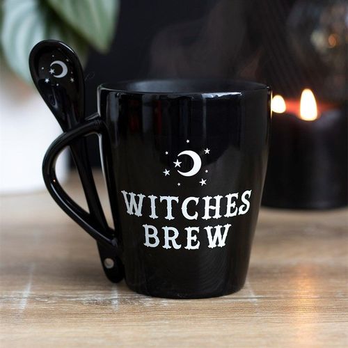 Witches Brew Mug and Spoon Set - Mugs - Inspired Creative Gifts
