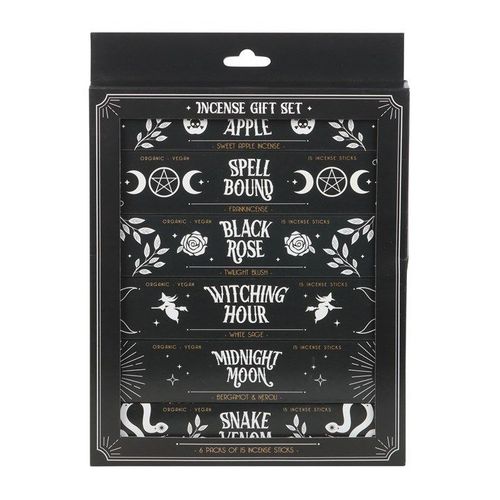 Set of 6 Midnight Ritual Incense Sticks - Incense Sticks & Cones - Inspired Creative Gifts