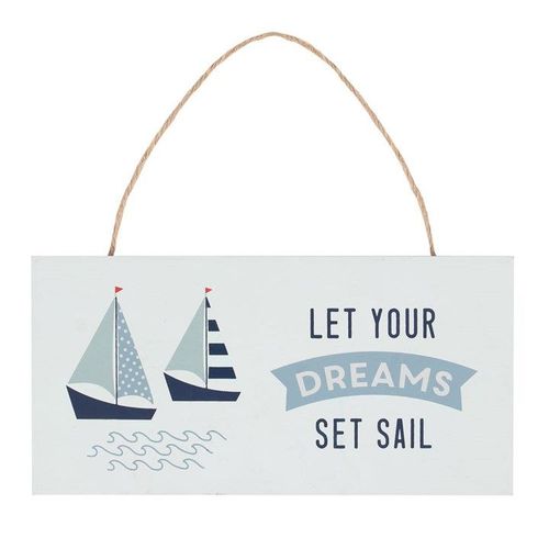Set Sail Hanging Sign - Sign - Inspired Creative Gifts