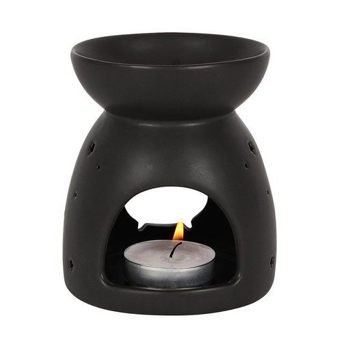 Black Cauldron Cut Out Oil Burner - Oil Burner - Inspired Creative Gifts