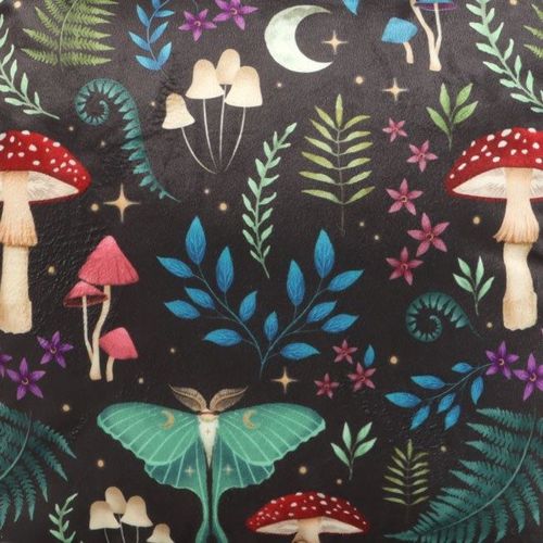 35cm Square Dark Forest Print Cushion - Inspired Creative Gifts