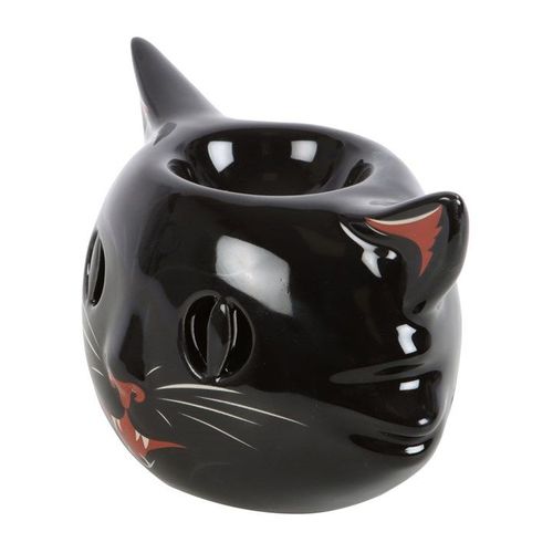 Spooky Black Cat Oil Burner - Oil Burner - Inspired Creative Gifts
