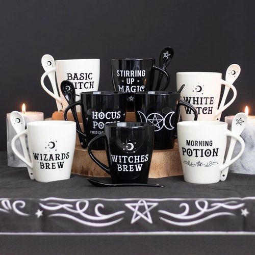 Witches Brew Mug and Spoon Set - Mugs - Inspired Creative Gifts