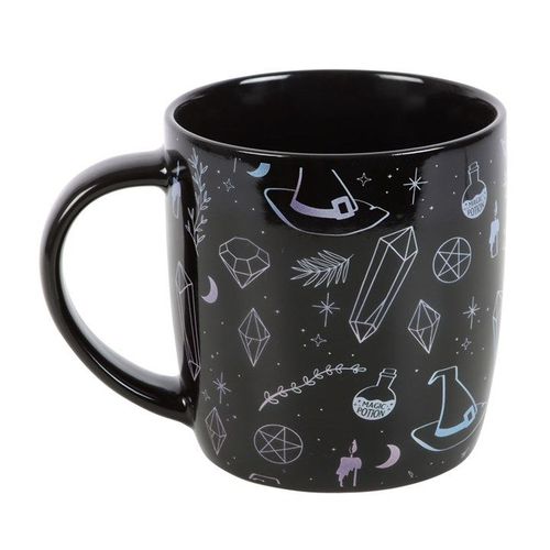 Crystal Witch Print Mug - Mugs - Inspired Creative Gifts