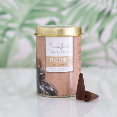 6 Tins of Elements Palo Santo Jumbo Backflow Cones - Backflow Burners & Cones - Inspired Creative Gifts