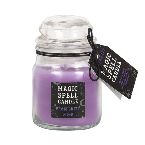 Lavender 'Prosperity' Spell Candle Jar - Candles - Inspired Creative Gifts