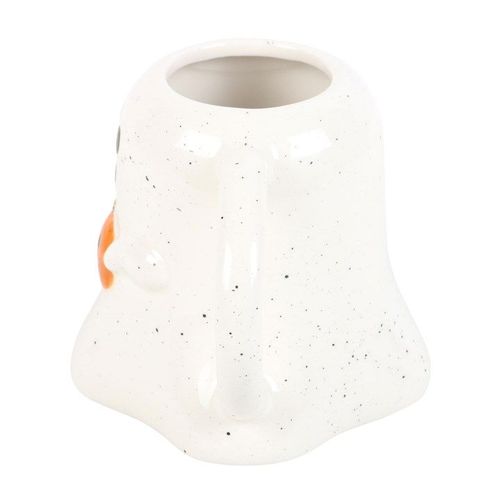 Ghost Shaped Mug with Pumpkin - Mugs - Inspired Creative Gifts