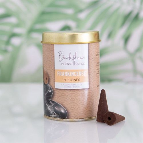 6 Tins of Elements Frankincense Jumbo Backflow Cones - Backflow Burners & Cones - Inspired Creative Gifts
