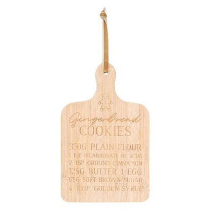 Gingerbread Cookies Bamboo Serving Board - Inspired Creative Gifts
