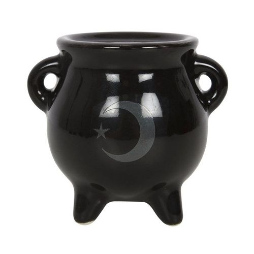 Mystical Moon Cauldron Ceramic Incense Holder - Incense Holders - Inspired Creative Gifts