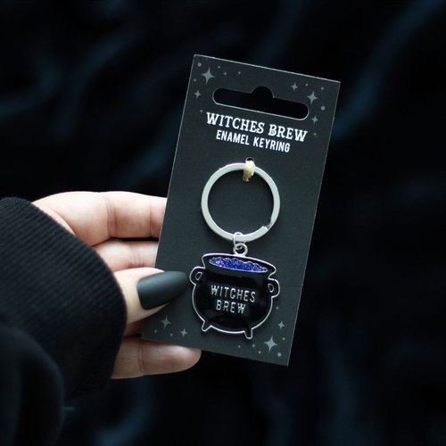 Witches Brew Cauldron Keyring - Keyrings - Inspired Creative Gifts