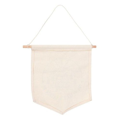 Happy Camper Hanging Fabric Flag - Inspired Creative Gifts