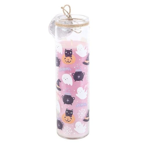 Pastel Halloween Candy Apple Tube Candle - Candles - Inspired Creative Gifts