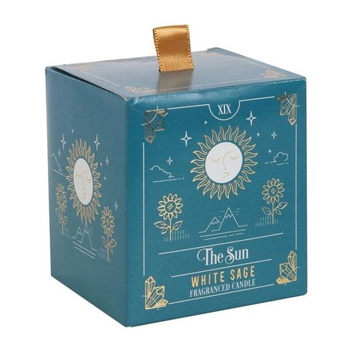 The Sun White Sage Tarot Candle - Candles - Inspired Creative Gifts