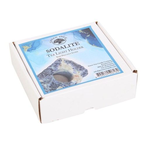 Sodalite Tealight Holder - Candle Holders - Inspired Creative Gifts