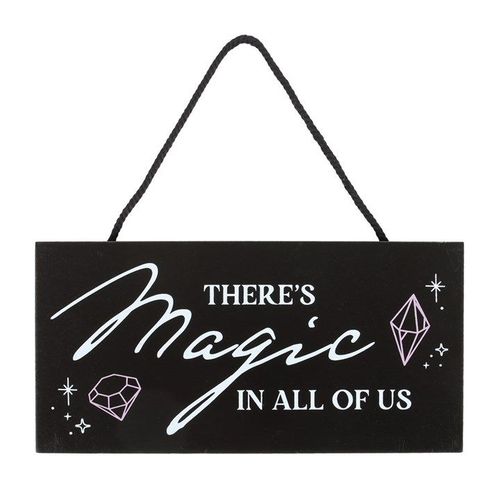 There's Magic in All of Us Witchy Hanging Sign - Sign - Inspired Creative Gifts