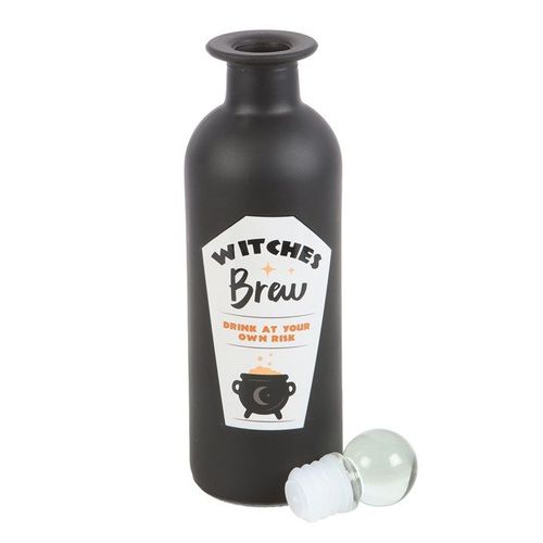 Decorative Witches Brew Glass Potion Bottle - Glasses & Barware - Inspired Creative Gifts