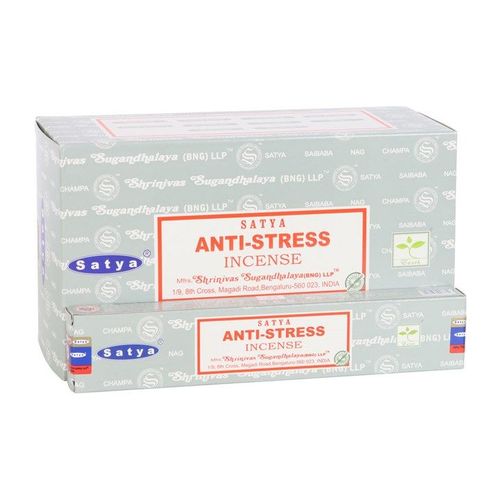12 Packs of Anti-Stress Incense Sticks by Satya - Inspired Creative Gifts