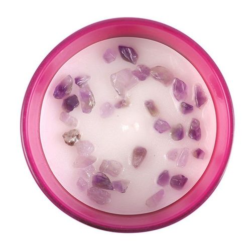 Aquarius Bergamot & Mandarin Gemstone Zodiac Candle - Candles - Inspired Creative Gifts