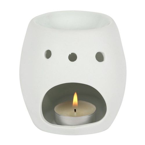 White Skull Oil Burner - Oil Burner - Inspired Creative Gifts