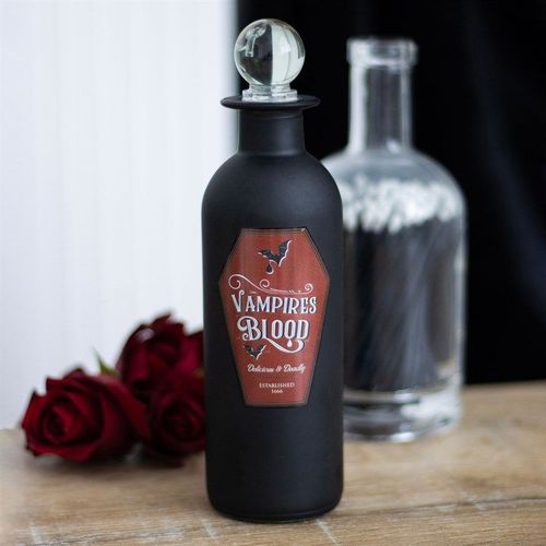 Vampire Blood Decorative Glass Potion Bottle | Inspired Creative Gifts | UK Supplier