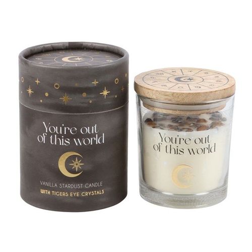 Vanilla Stardust Crystal Chip Candle | Inspired Creative Gifts | UK Supplier