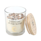 Vanilla Stardust Crystal Chip Candle | Inspired Creative Gifts | UK Supplier
