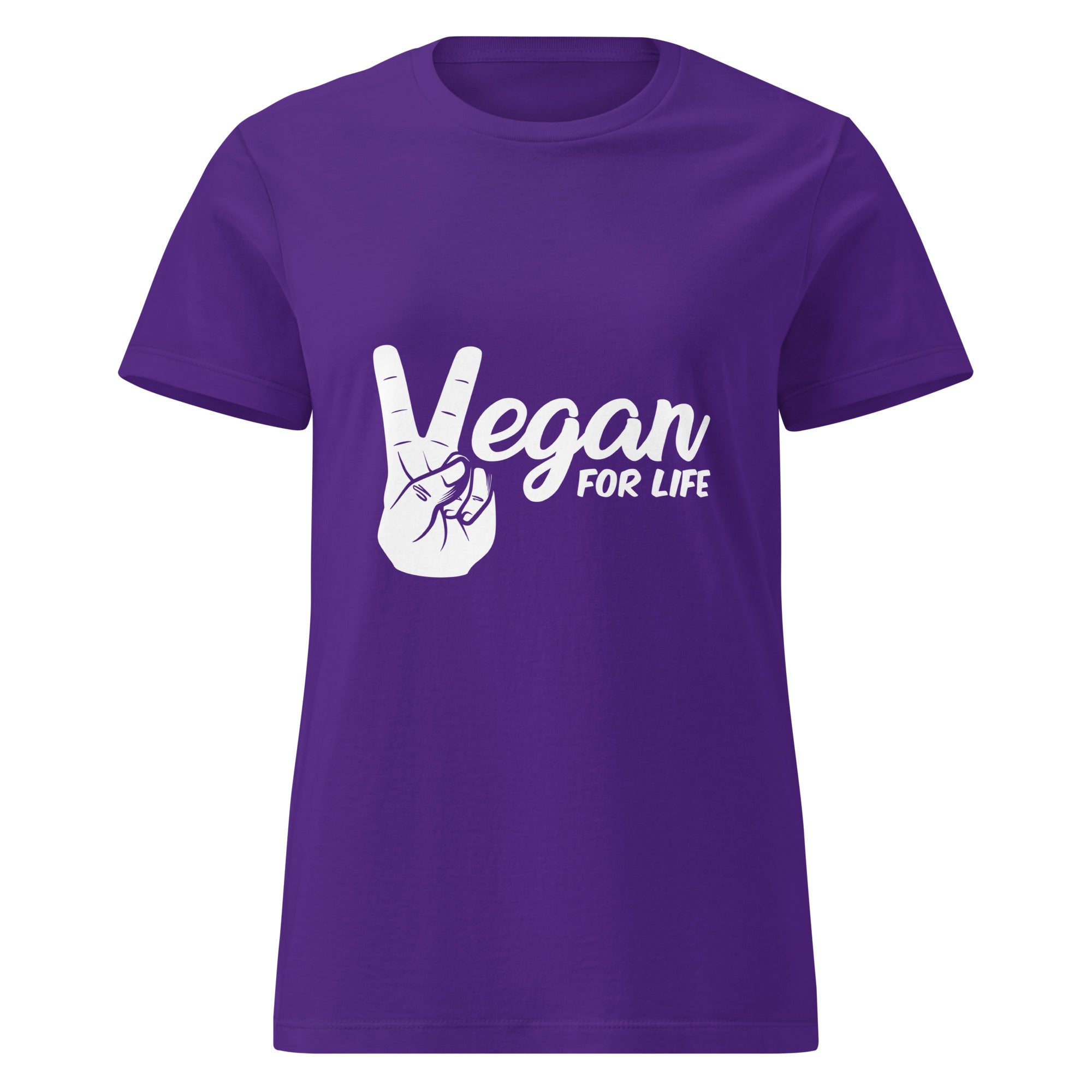 Vegan for Life Women’s basic softstyle t-shirt | Inspired Creative Gifts | UK Supplier