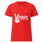Vegan for Life Women’s basic softstyle t-shirt | Inspired Creative Gifts | UK Supplier