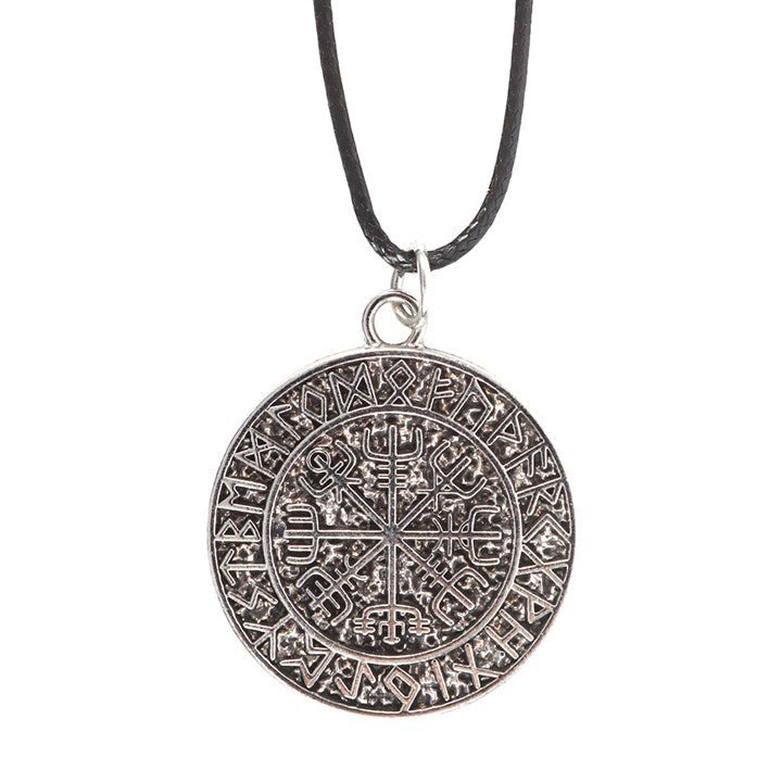 Vegvisir Viking Compass Viking Cord Necklace | Inspired Creative Gifts | UK Supplier