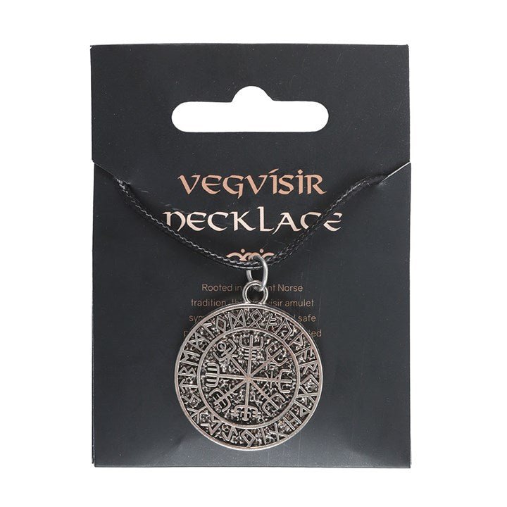 Vegvisir Viking Compass Viking Cord Necklace | Inspired Creative Gifts | UK Supplier