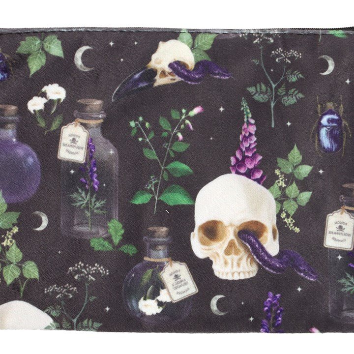 Venom & Vines Print Makeup Bag | Inspired Creative Gifts | UK Supplier