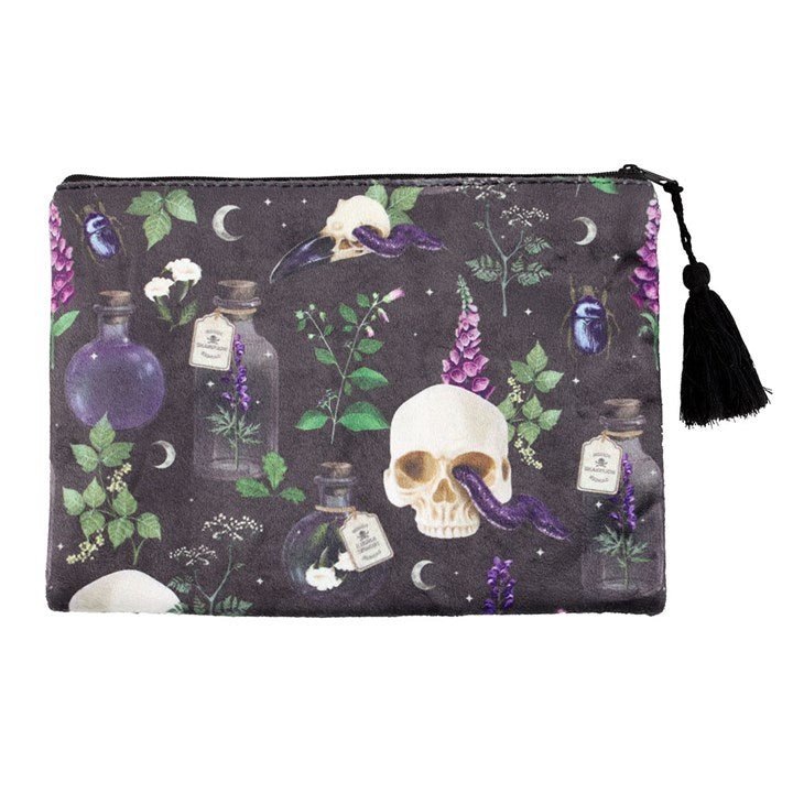 Venom & Vines Print Makeup Bag | Inspired Creative Gifts | UK Supplier