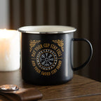 Viking Compass Enamel Mug | Inspired Creative Gifts | UK Supplier