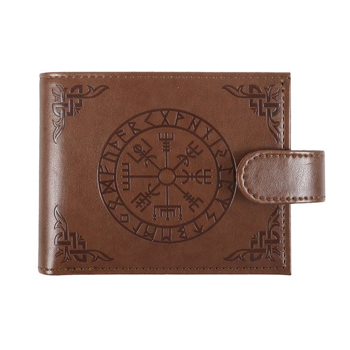 Viking Compass Faux Leather Wallet | Inspired Creative Gifts