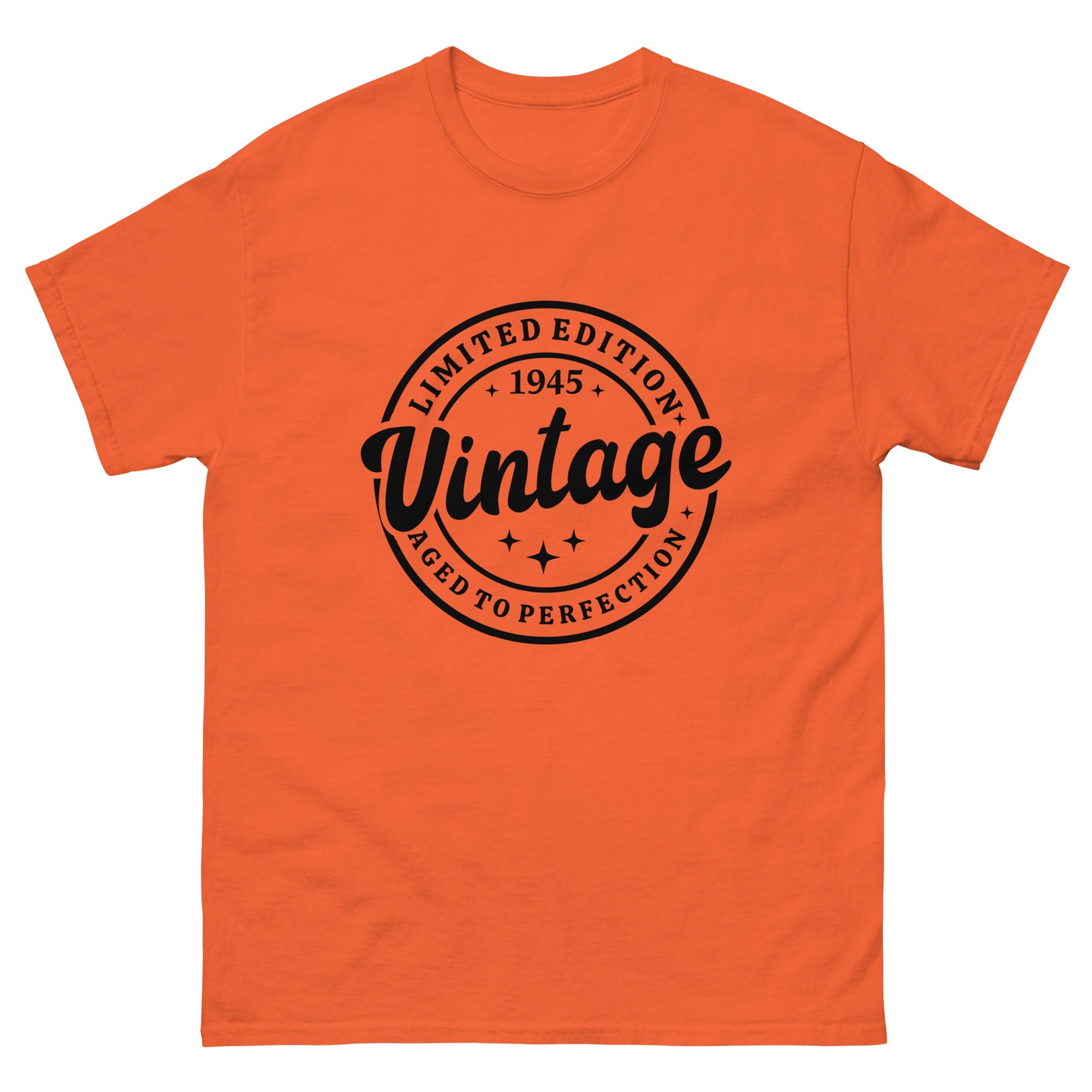 Vintage 1945 Mens classic tee | Inspired Creative Gifts | UK Supplier