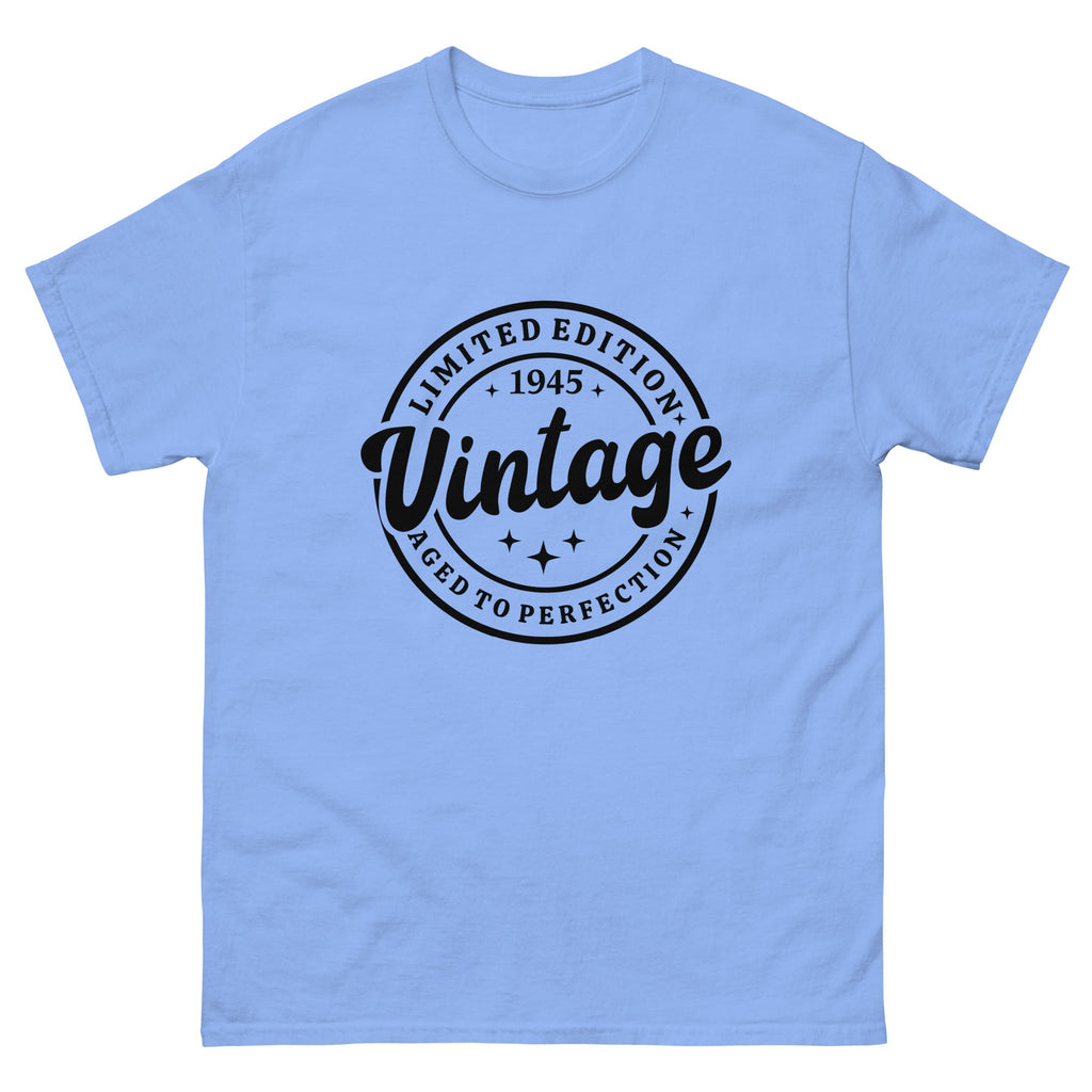 Vintage 1945 Mens classic tee | Inspired Creative Gifts | UK Supplier