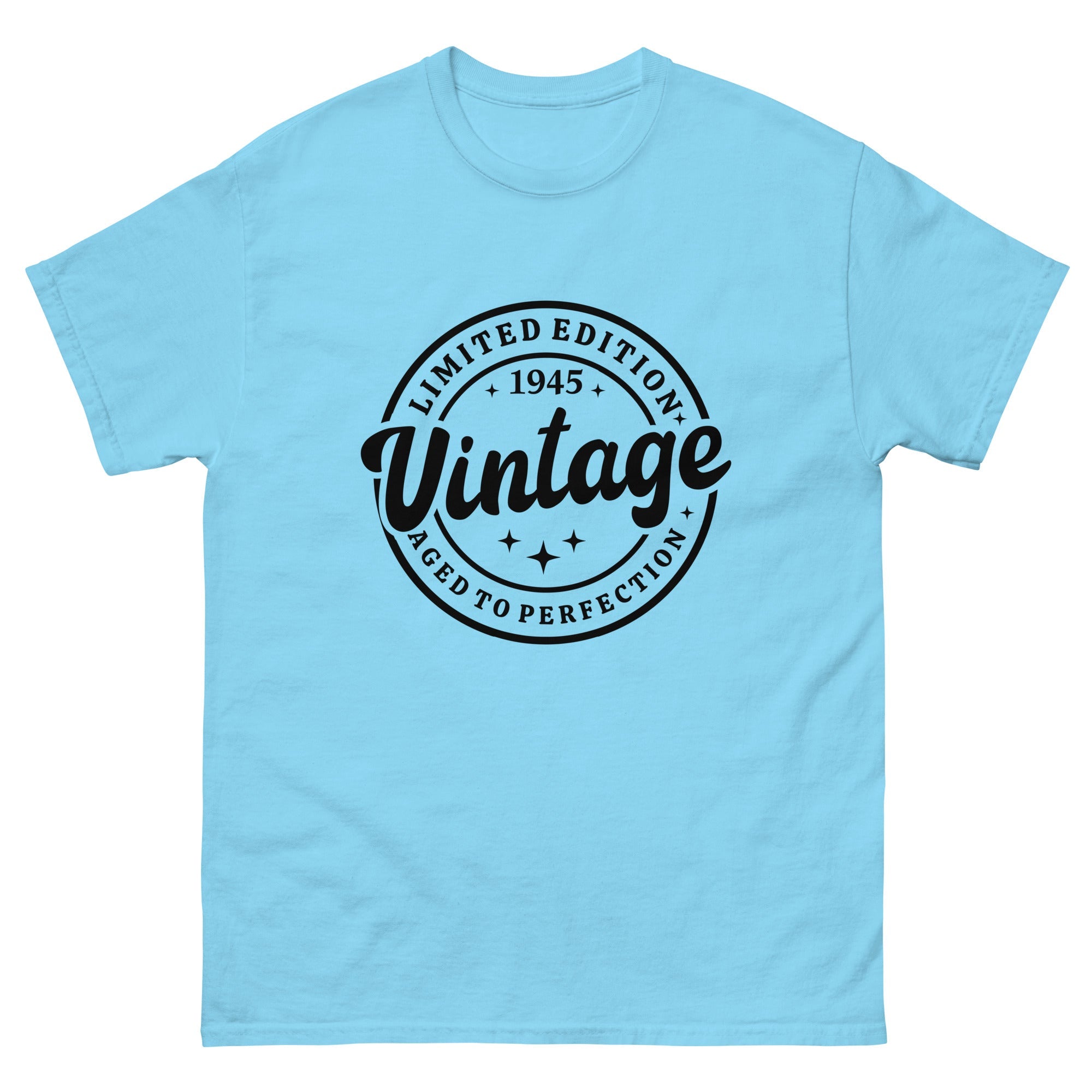 Vintage 1945 Mens classic tee | Inspired Creative Gifts | UK Supplier
