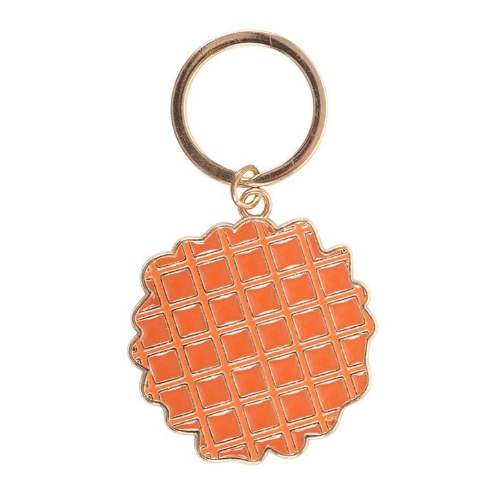 Waffle Keyring | Inspired Creative Gifts | UK Supplier