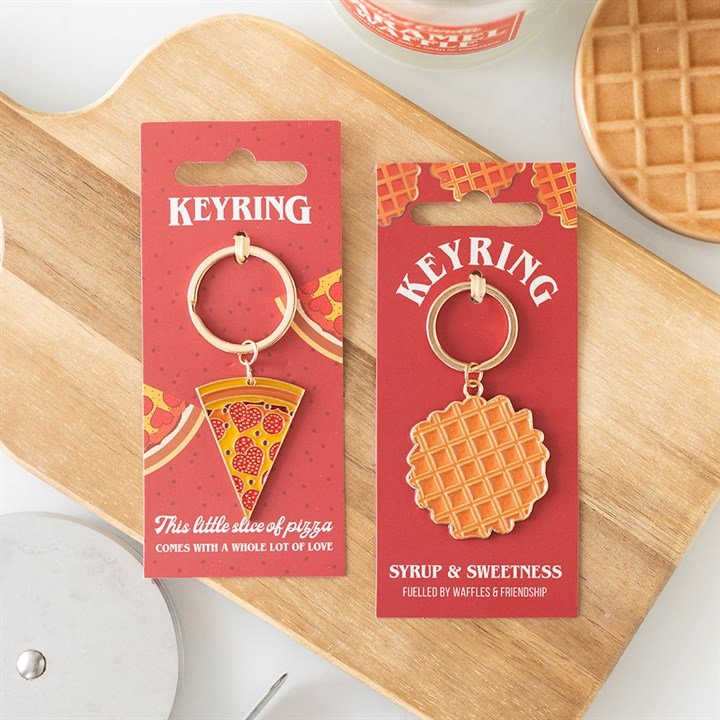 Waffle Keyring | Inspired Creative Gifts