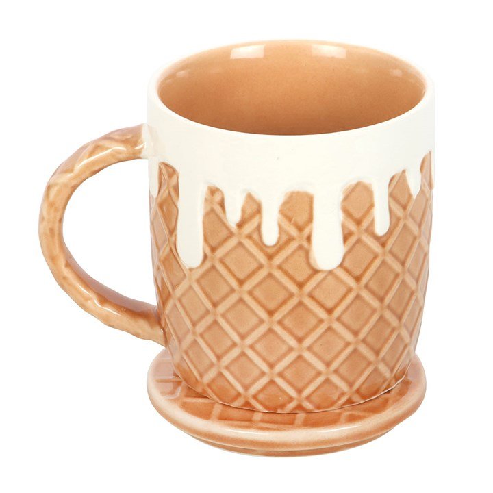 Waffle Mug and Coaster Set | Inspired Creative Gifts