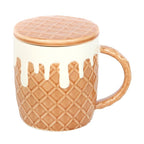 Waffle Mug and Coaster Set | Inspired Creative Gifts | UK Supplier