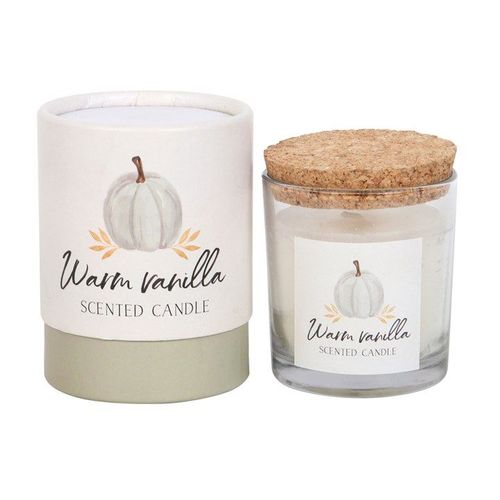 Warm Vanilla Autumn Candle | Inspired Creative Gifts | UK Supplier