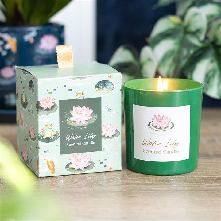 Water Lily Candle | Inspired Creative Gifts | UK Supplier