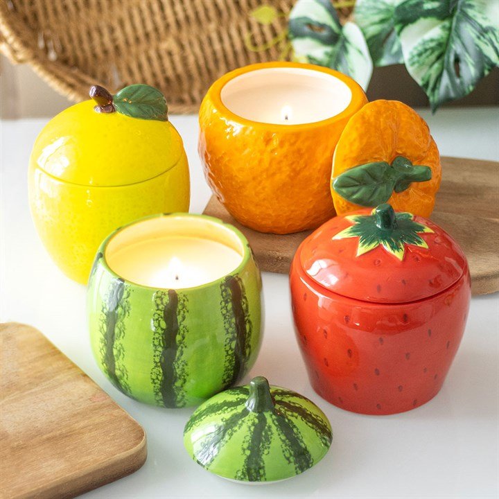 Watermelon Shaped Candle Jar | Inspired Creative Gifts | UK Supplier