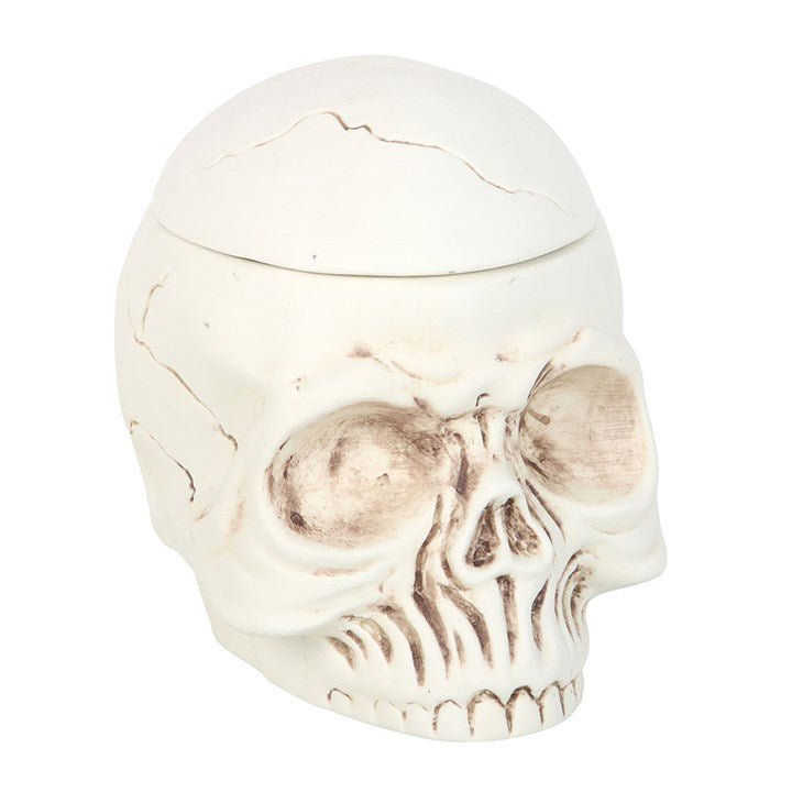 Weathered Skull Oil Burner and Wax Warmer | Inspired Creative Gifts | UK Supplier