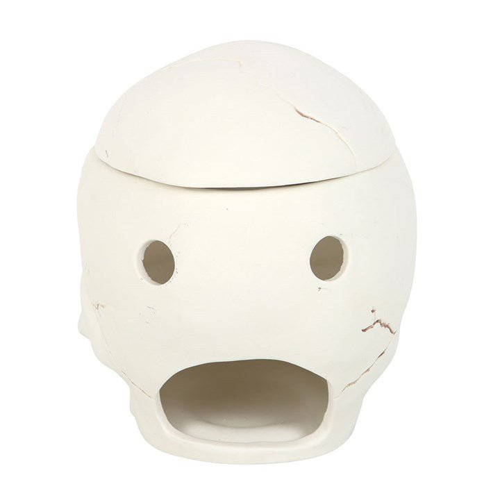 Weathered Skull Oil Burner and Wax Warmer | Inspired Creative Gifts | UK Supplier