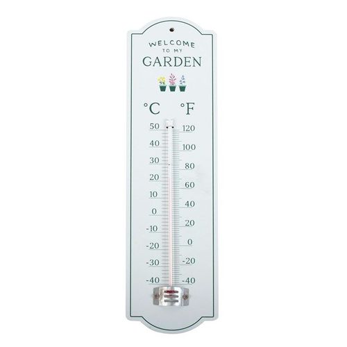 Welcome to My Garden Wall Thermometer | Inspired Creative Gifts | UK Supplier